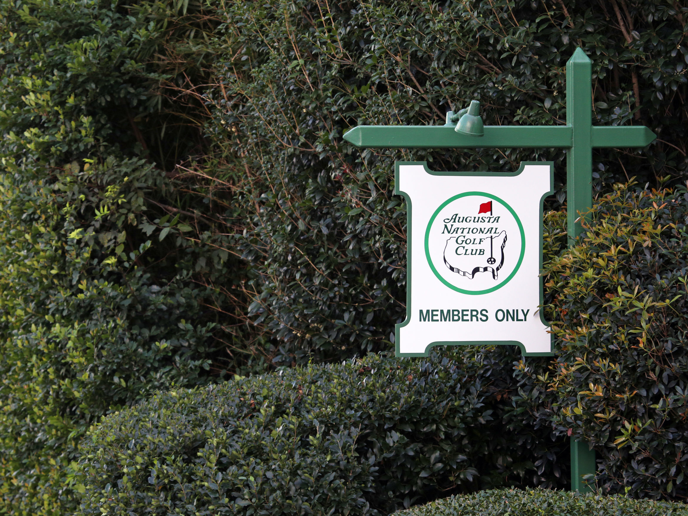 Image of The Masters sign