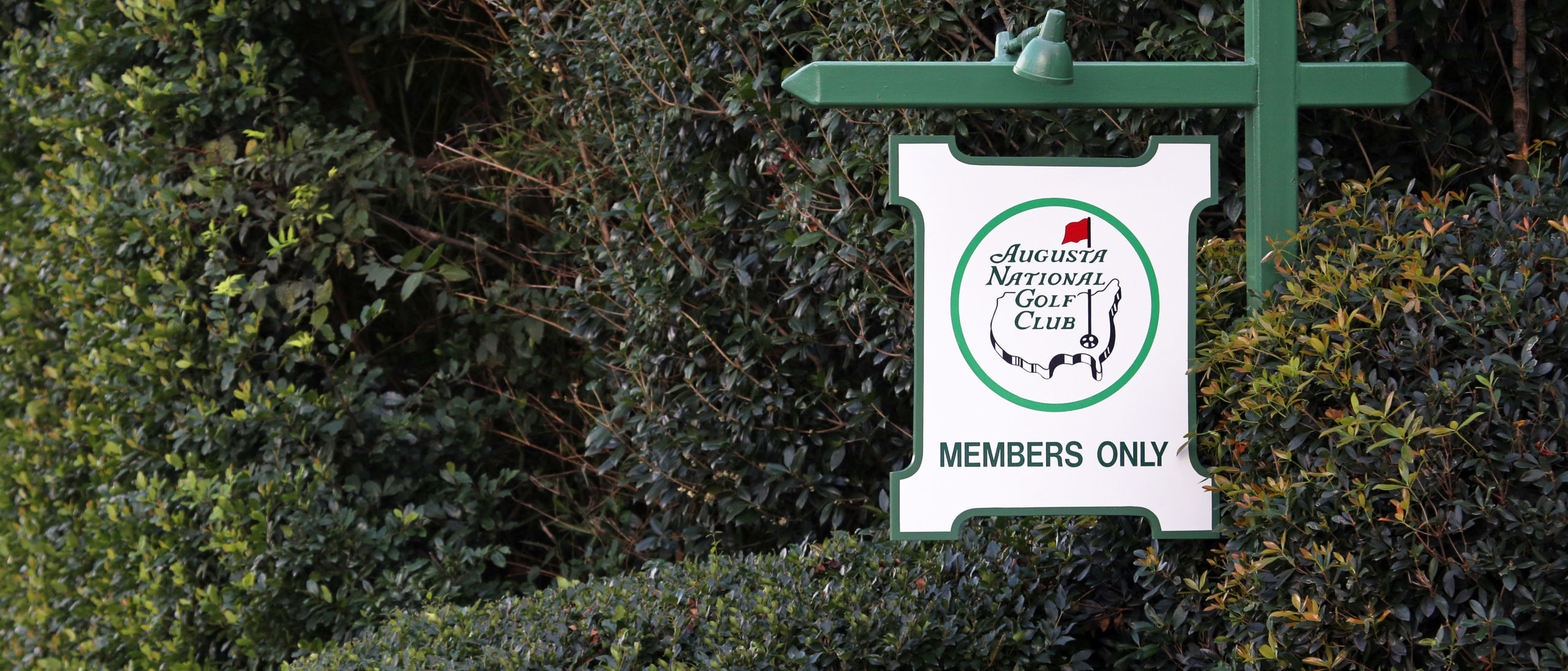 Image of The Masters sign