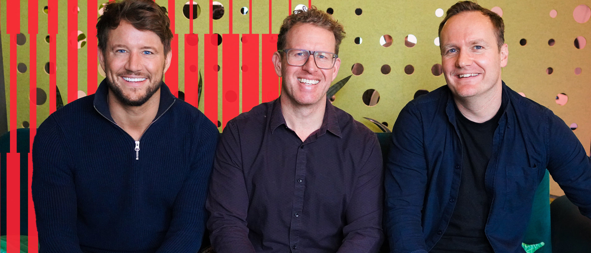 Image of founders: Alex - Jonny - Chris