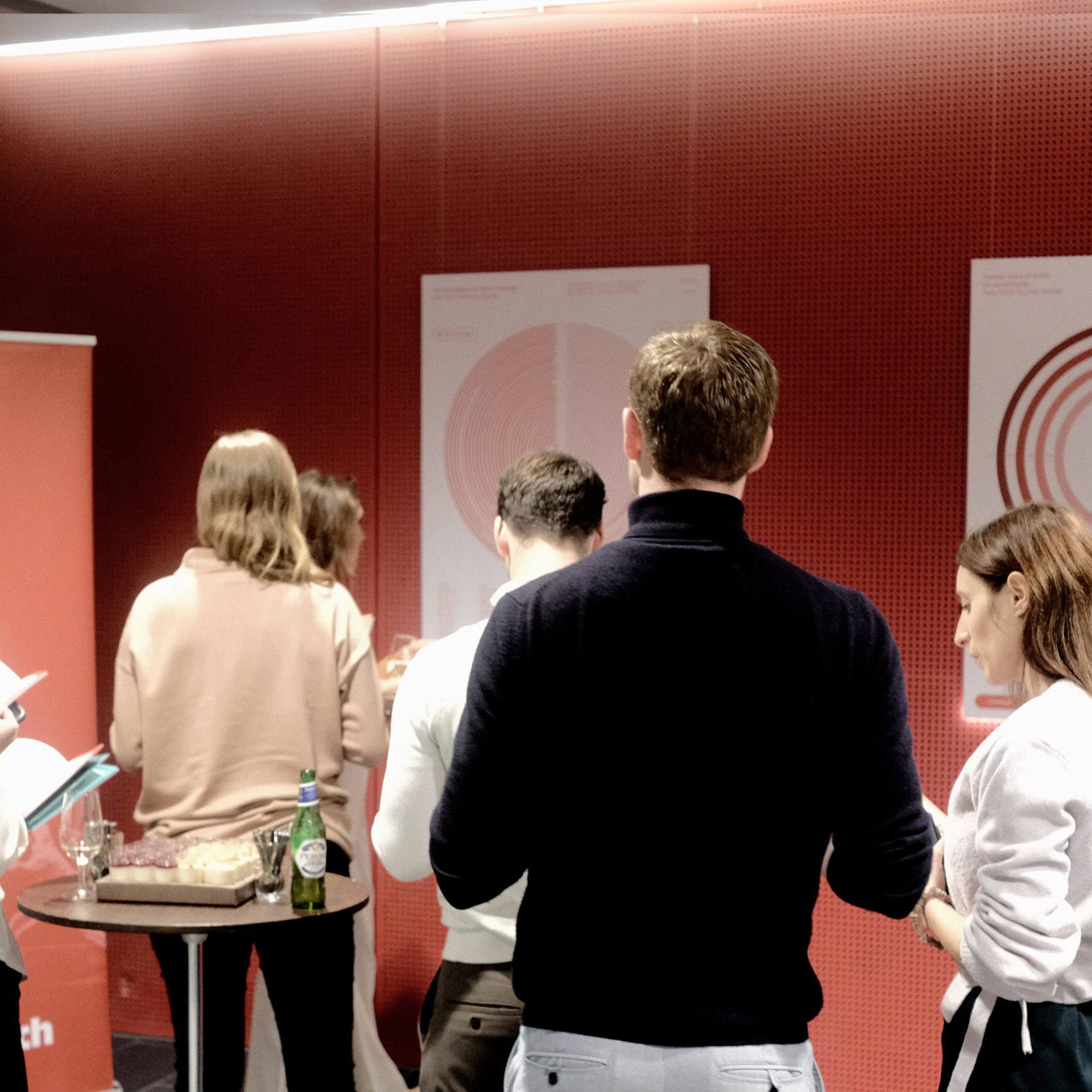 Image of individuals at Redtorch's beautiful data event