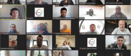 Screenshot of ANOC workshop attendees on online call