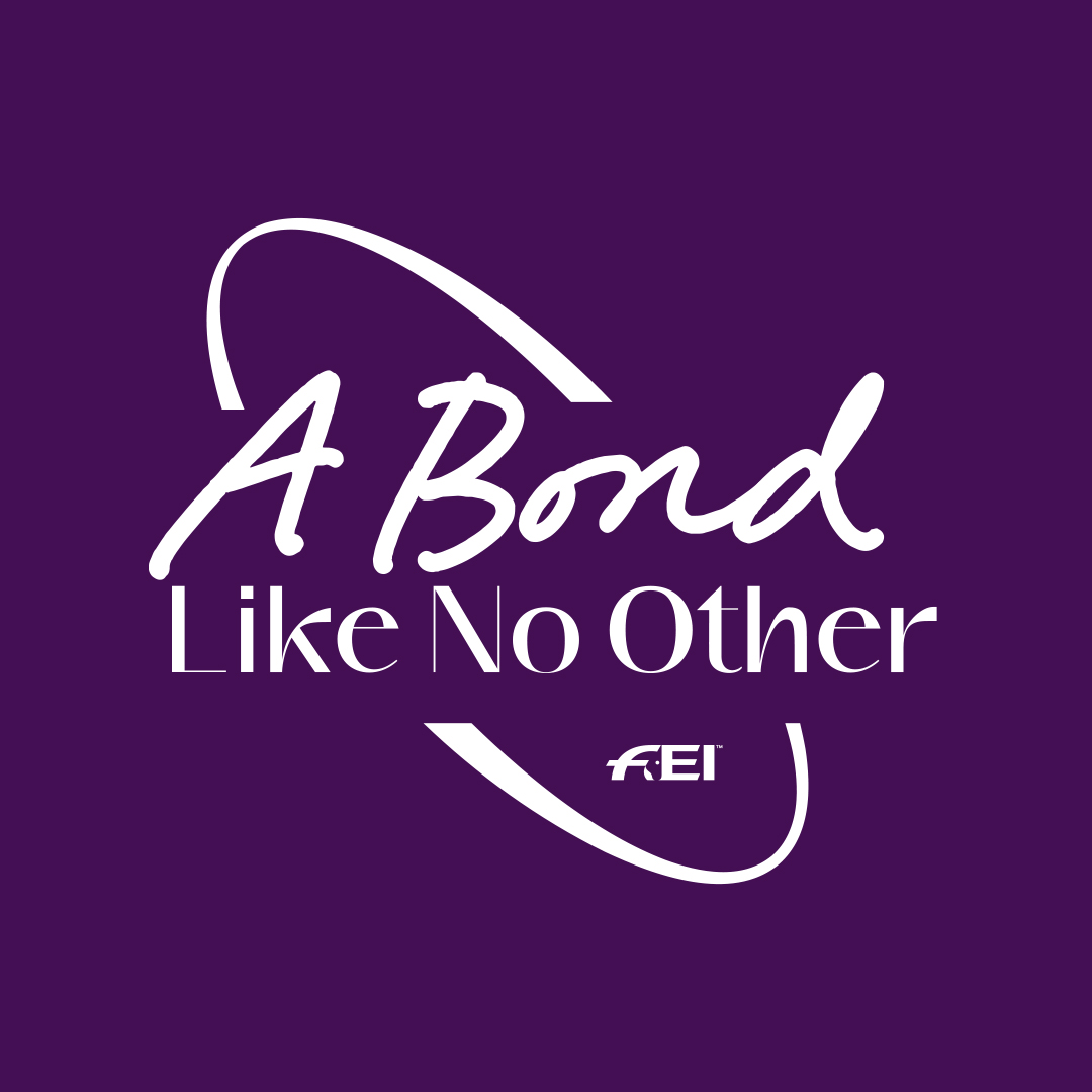 Purple background, white text 'A Bond Like No Other'