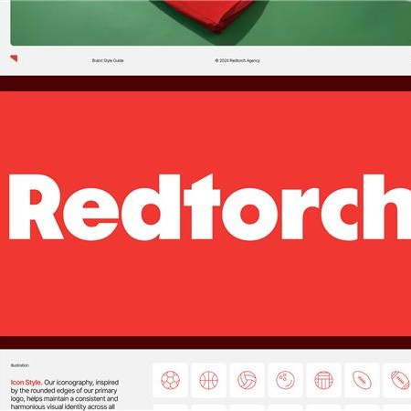 Collage image of Redtorch's rebrand