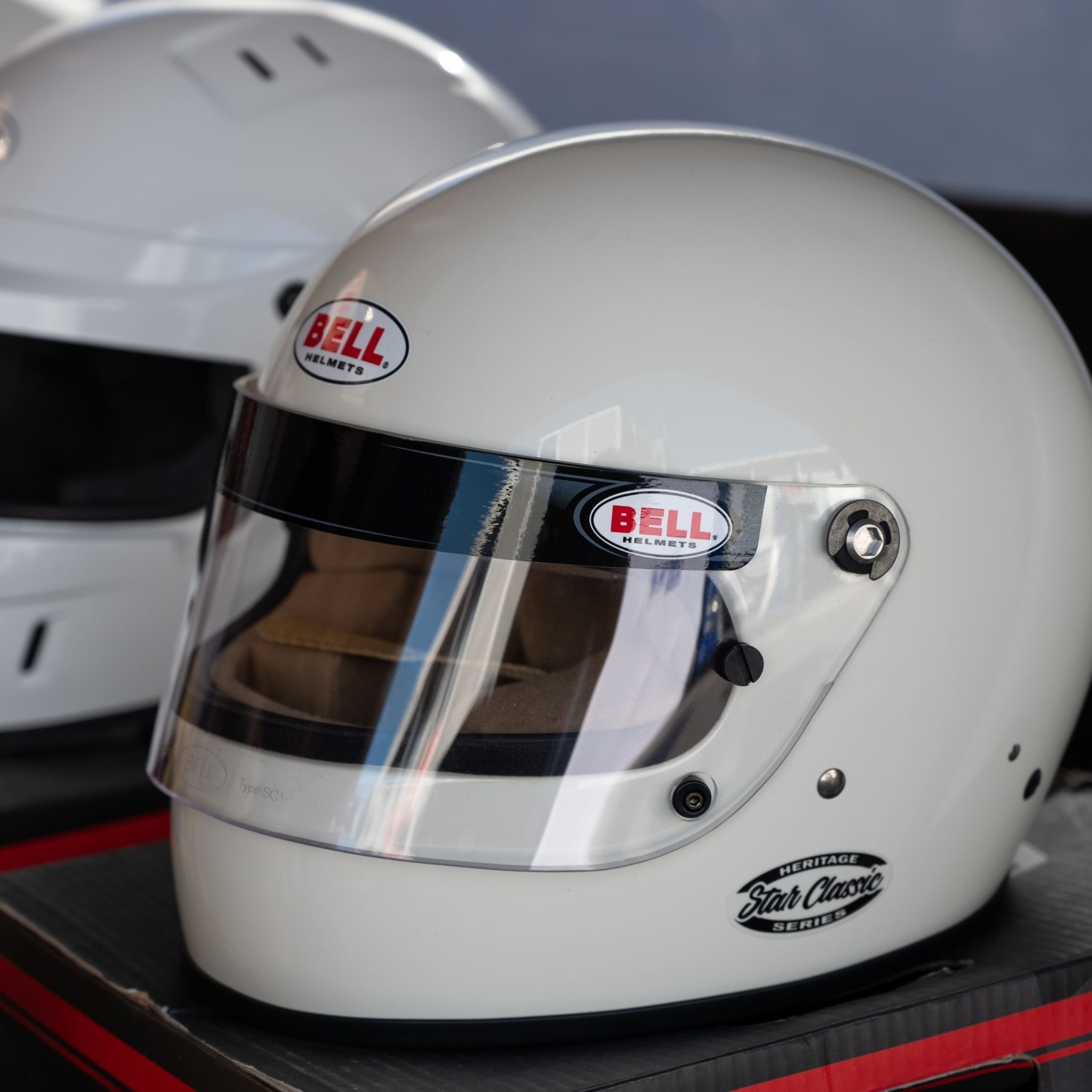 White Bell helmets