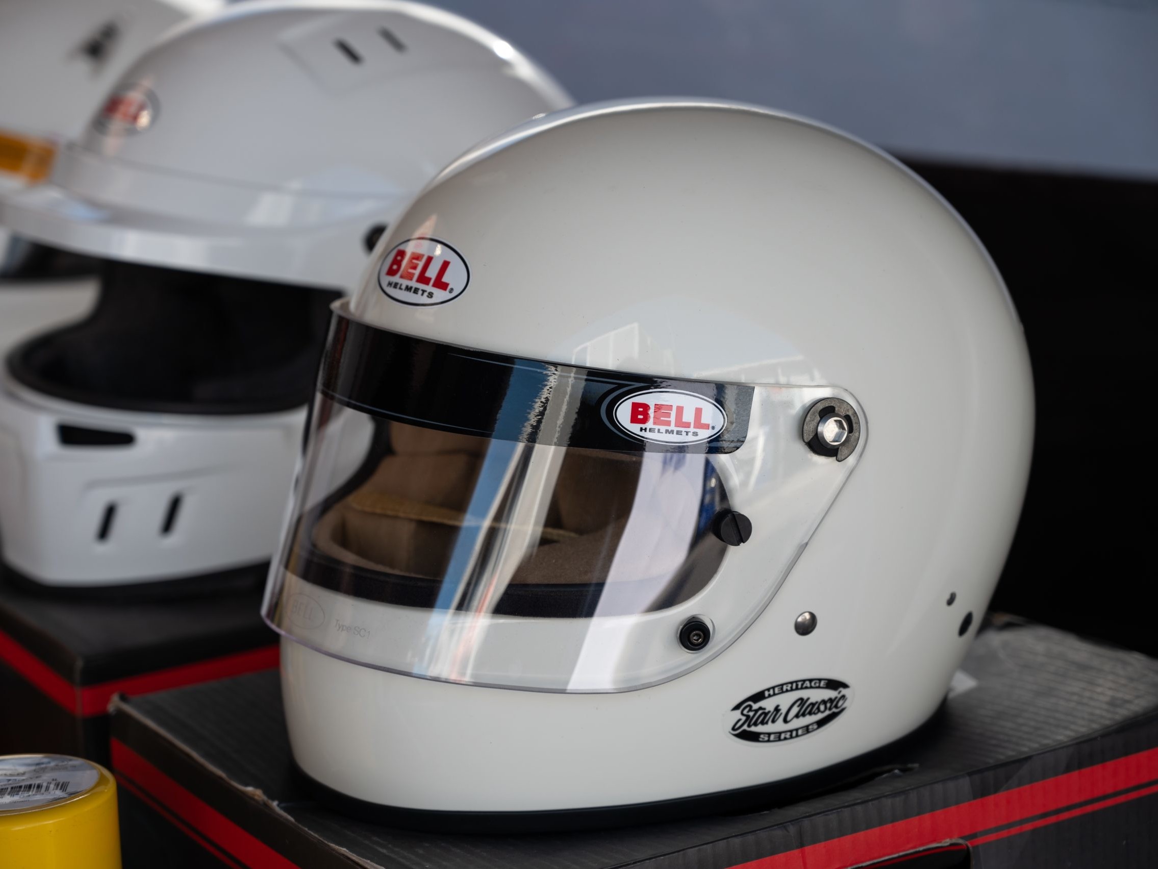 White Bell helmets
