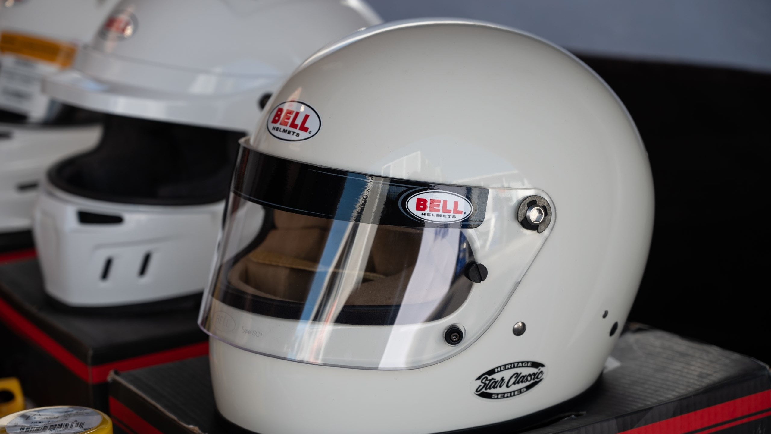 White Bell helmets